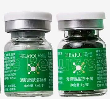 Peeling z zielonych alg