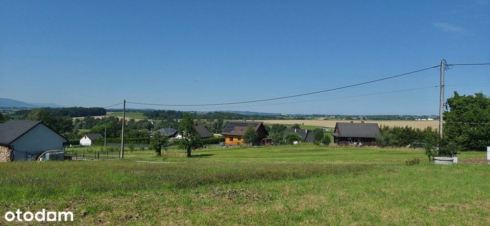 Domek w górach  stanie surowym zamkniętym
