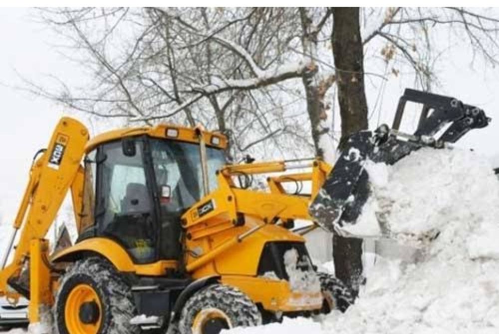 Услуги экскаватора Чистка снега