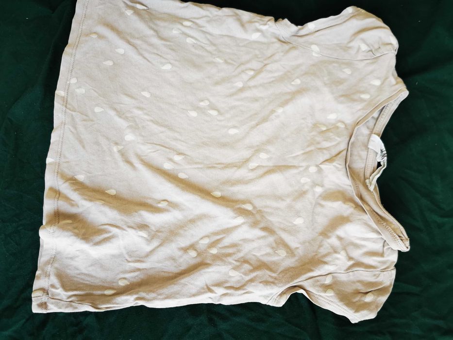 Zestaw koszulek dziewczęcych r. 134 H&M i inne