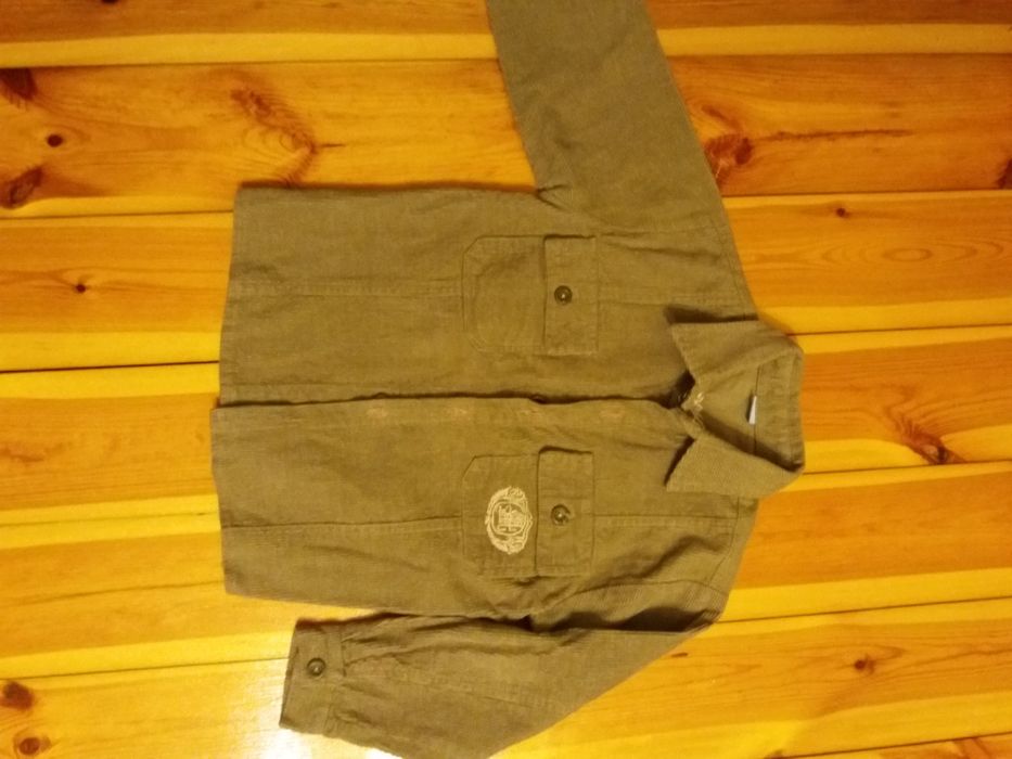 Koszula sztruksowa dla chłopca 6 lat