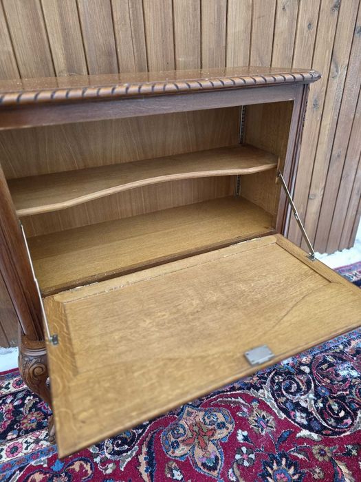 Barek Chippendale drewniany rzeźbiony #2440 Stylowy Węgrów