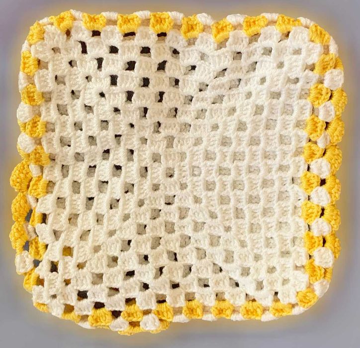 Porta-Guardanapos em Crochet, Novo/Único/Exclusivo