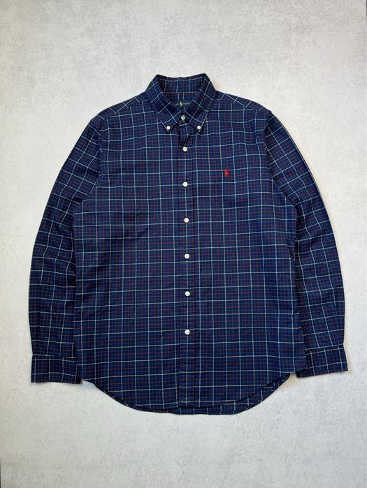 Сорочка Polo Ralph Lauren чоловіча в клітинку оригінал мужская рубашка