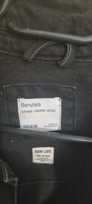 Kurtka dzinsowa czarna