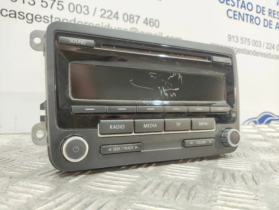 Auto Radio CD Original VW Volkswagen Polo V Mk5 5 6R 6C 2009 a 2017
