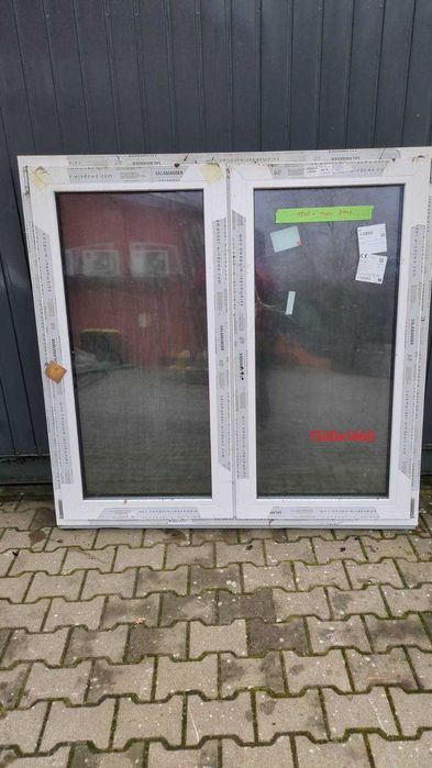 Okno PVC z błędu pomiarowego. NOWE, NIE UŻYWANE.