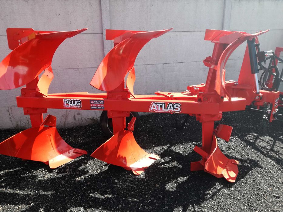 Pług obrotowy EURO-MASZ – NOWY, gwarancja, transport | kołek / resor