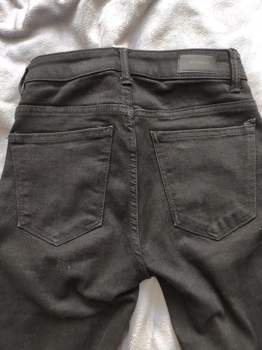 Czarne skinny jeans