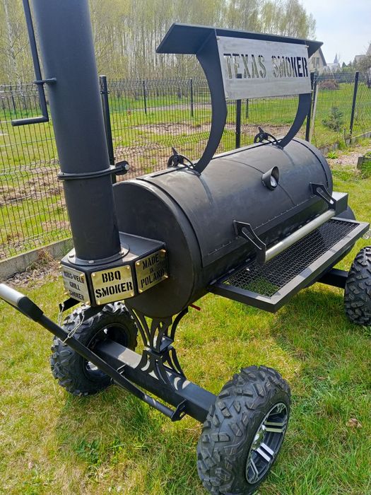 Smoker bbq grill lokomotywa texas