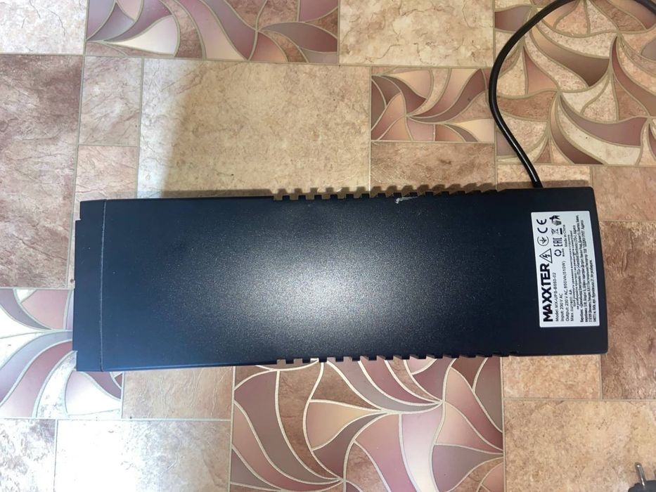 Джерело безперебійного живлення (ДБЖ) Maxxter MX-UPS-B650 (650VA / 390