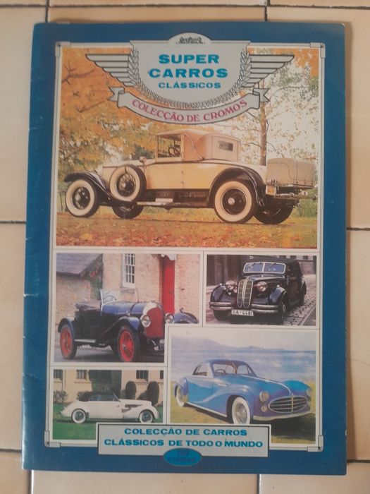 Caderneta super carros clássicos