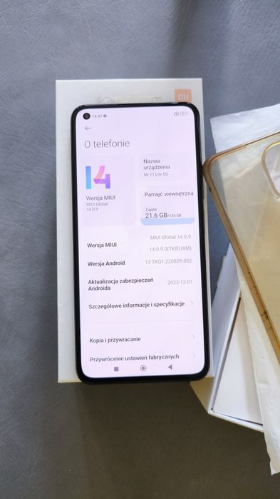 Xiaomi Mi 11 lite (6/128gb) ładny