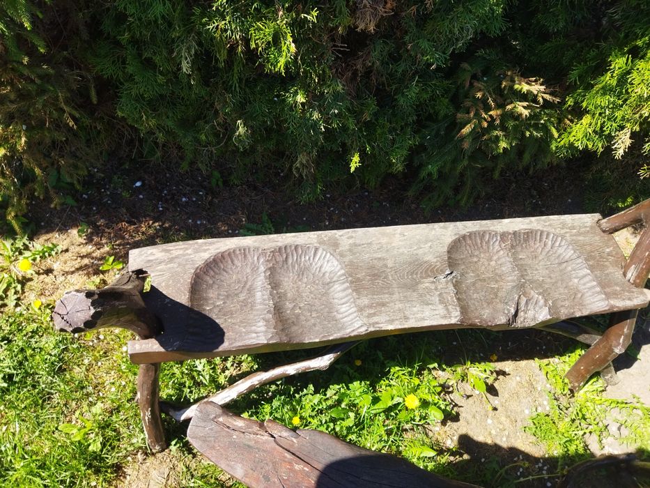 Drewniany Zestaw ogrodowy