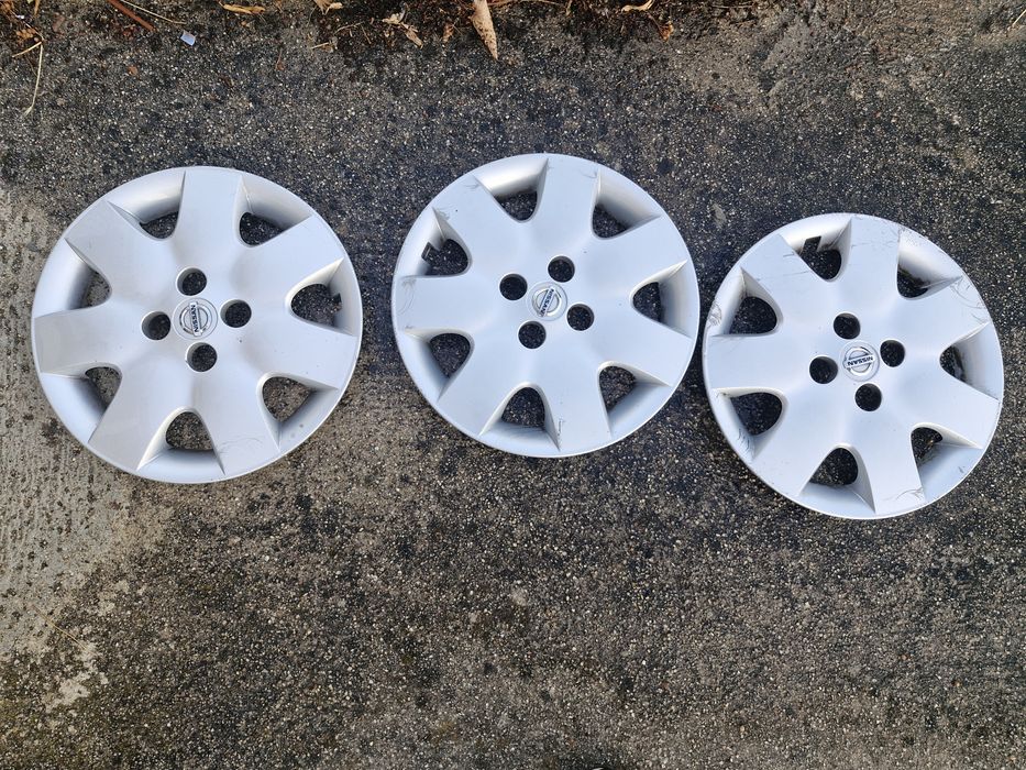 Tampas prato de jante 15 nissan