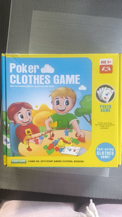 Poker clothes gamegra ułóż pranie