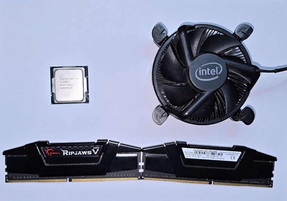 Kit Gaming i5-11400F + 16GB DDR4 Ripjaws + Cooler
16GB DDR4

Perfeito