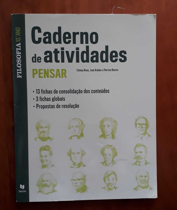 Caderno de Atividades - Pensar do 10º Ano Filosofia da Leya