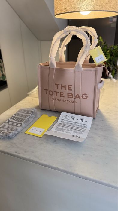 Carteira Marc Jacobs The Tote Bag Medium Rosa – Nova