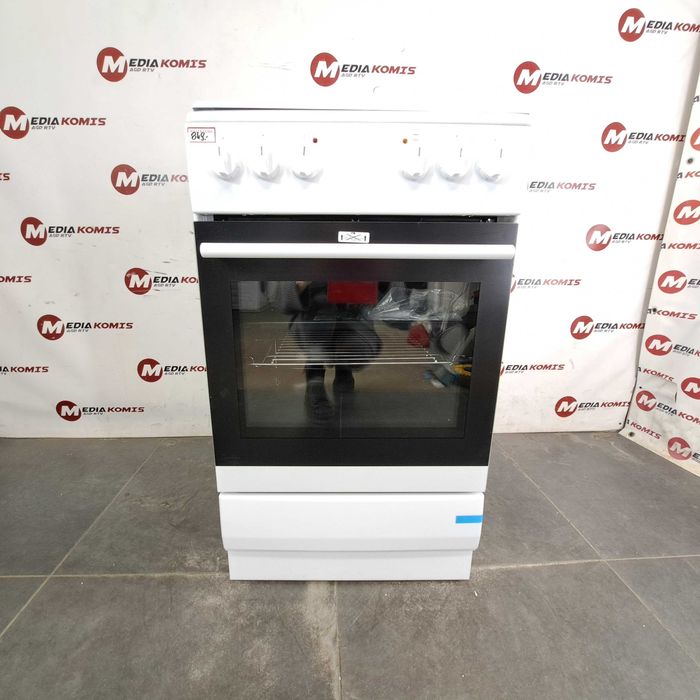 Kuchnia Amica SHE 11511-1 W (2 lata gwar) Klasa A /67l/talerze grzew.