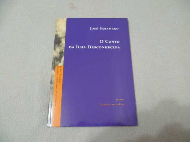 José Saramago - O Conto da Ilha Desconhecida / desenhos de Pedro Cabrita Reis (1.a edição)