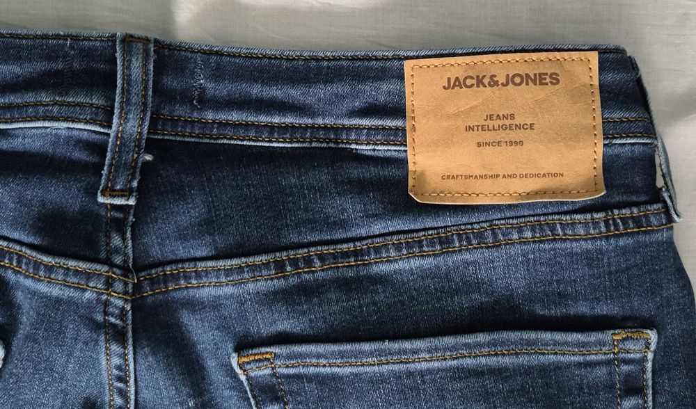 Spodnie Męskie Jeansowe Jack & Jones Liam Skinny 33W 34L