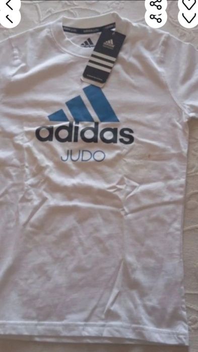 T-shirts judo adidas novas vários tamanhos unisexo