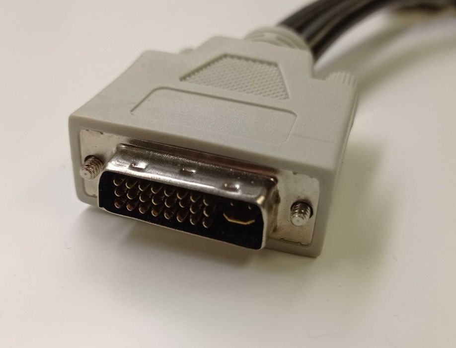 Перехідник dvi-i to dvi-d m/f + vga (f) , dvi to dvi+vga