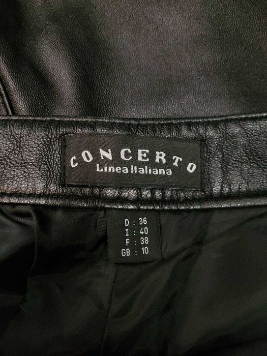 Кожаные женские брюки Concerto Linea Italiana