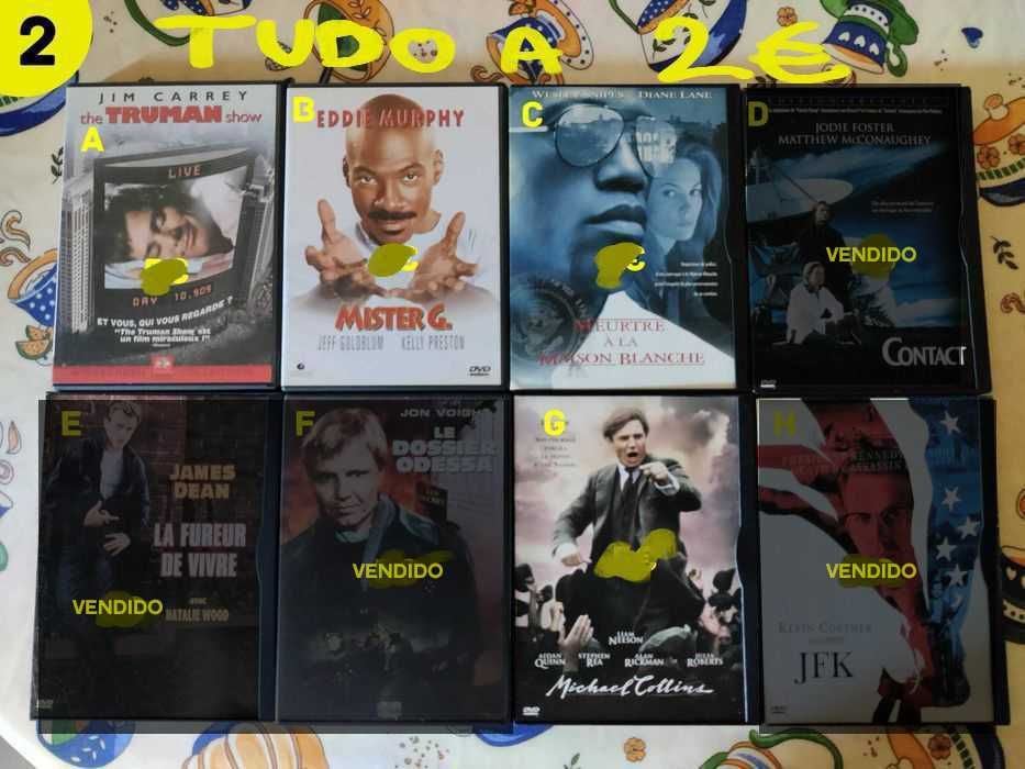 Coleção DVDs antigos (Vários + Boxsets) / Leve 3 pague 2 / Tudo a 2€