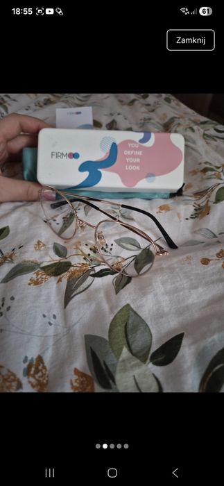 Okulary złote oprawki firmoo nowe