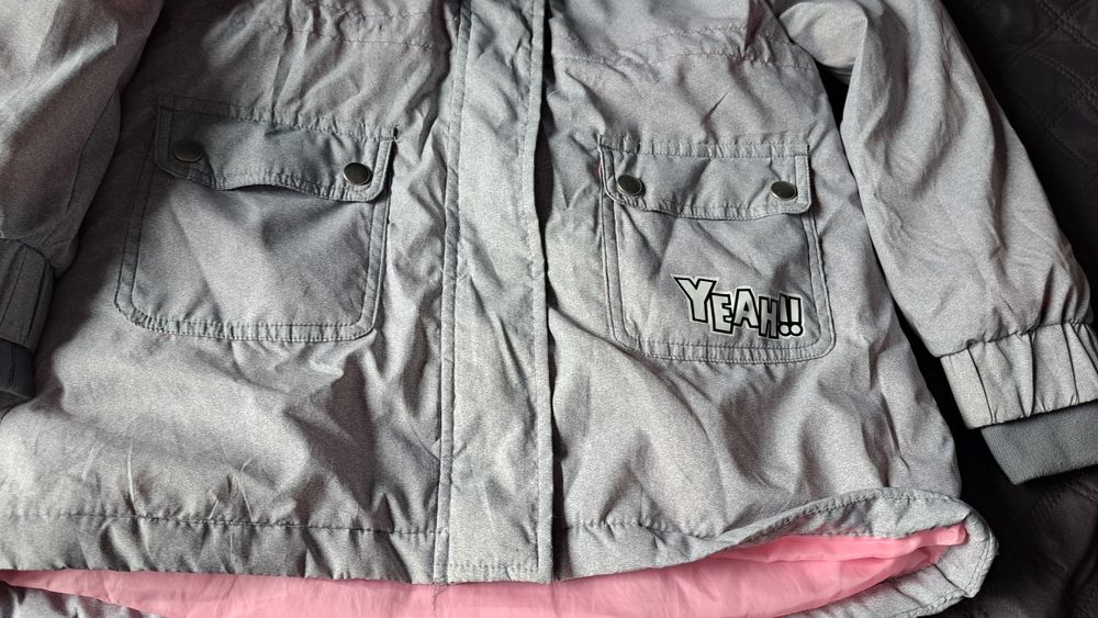 Dziewczęca kurtka wiosenna 146 cm