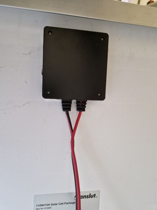 Panel słoneczny  110w, pwm camper niewiadow