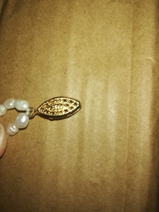 Pulseira vintage de pérolas