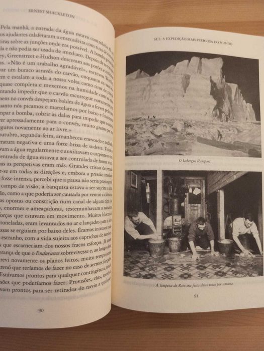 Livro Sul - A Expedição Mais Perigosa do Mundo - Ernest Shackleton