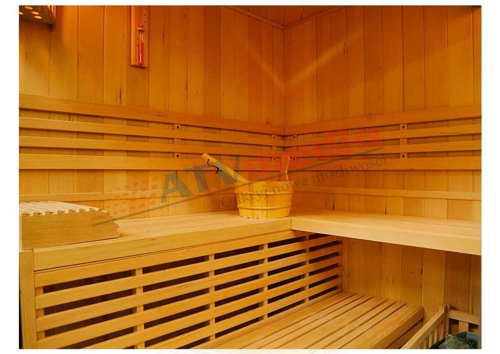 Sauna Fińska Sucha Premium 350 - Piec Harvia