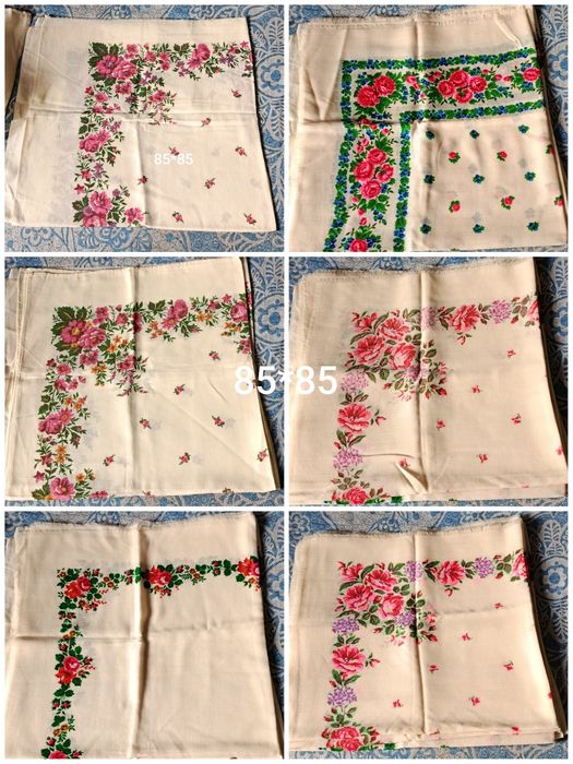 Платки и косынки СССР х/б , шерсть