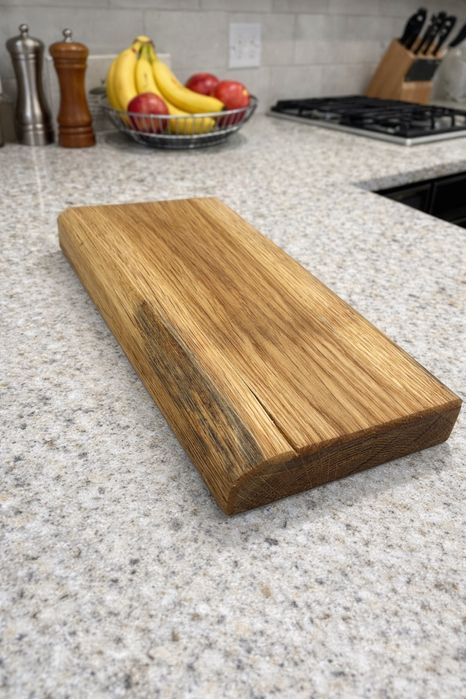 Dębowa deska do krojenia/ serwisowa