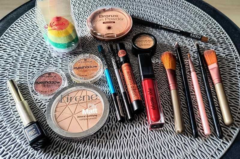 Zestaw kosmetyków Lirene, Essence, L'Oreal, Catrice, Kobo itp