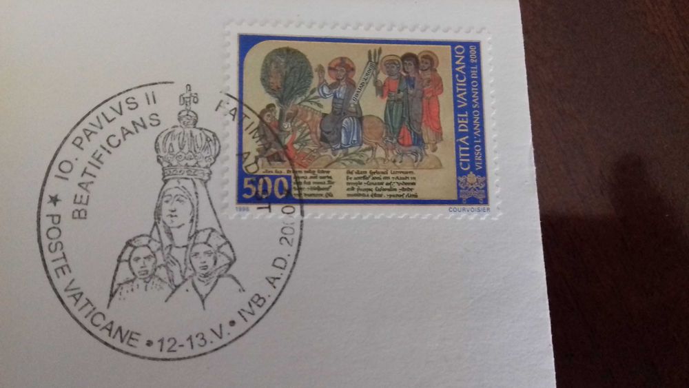 Envelope Selado Cidade Vaticano