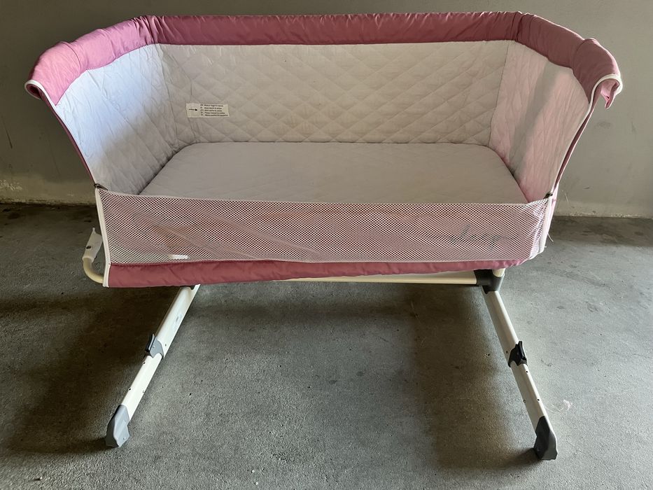 Berço de Co-sleeping Calm - marca Asalvo -  Rosa