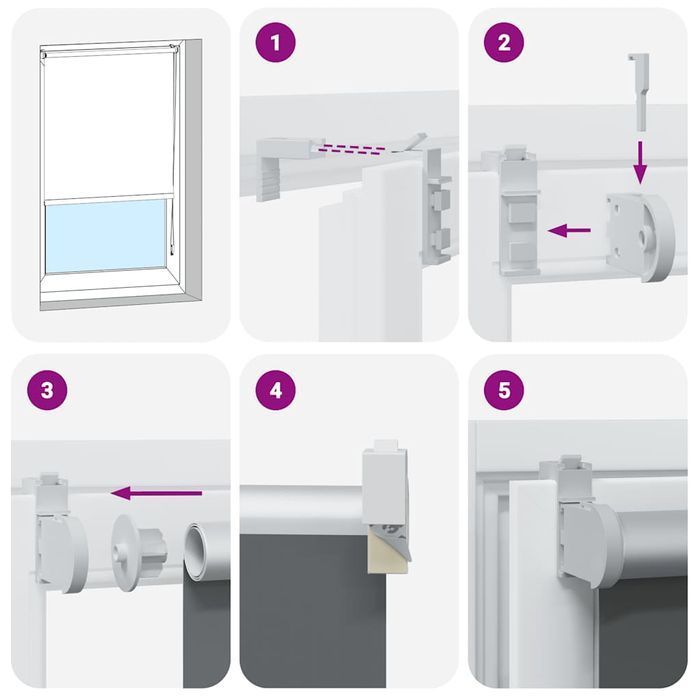Vidaxl Roleta Zaciemniająca Red 155X150 Cm Szerokość Tkaniny 151,6 Cm