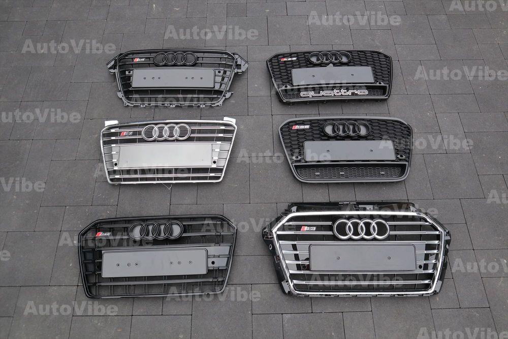 Решітка решотка радиатора ауди ауді audi a1a3a4a5a6a7a8q5q3q7s6rs4sq5