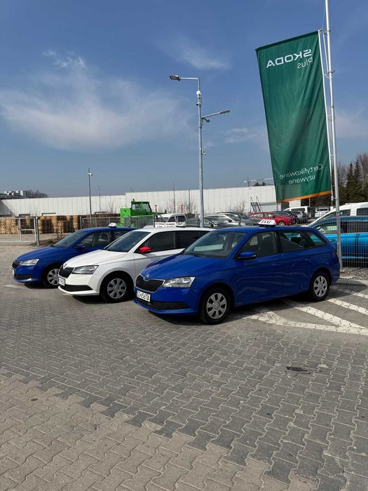 Lublin Najtańsze auta SKODA wynajem TAXI Bolt Uber FreeNow