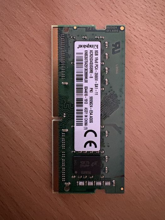 Оперативна памʼять Kingston 8GB So-dimm