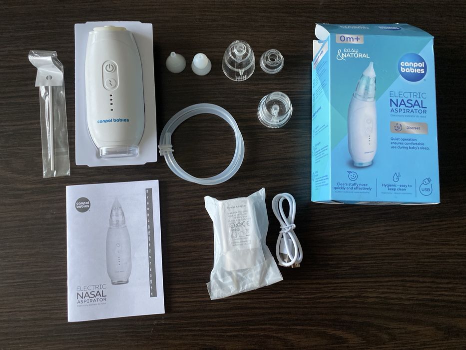 Аспіратор для носа Canpol Babies Easy Natural електричний