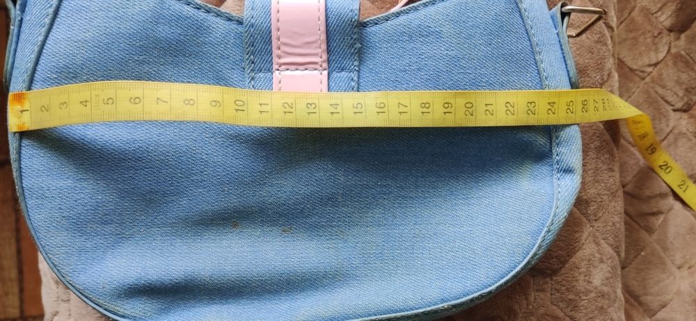 Джинсовая сумка для девочки