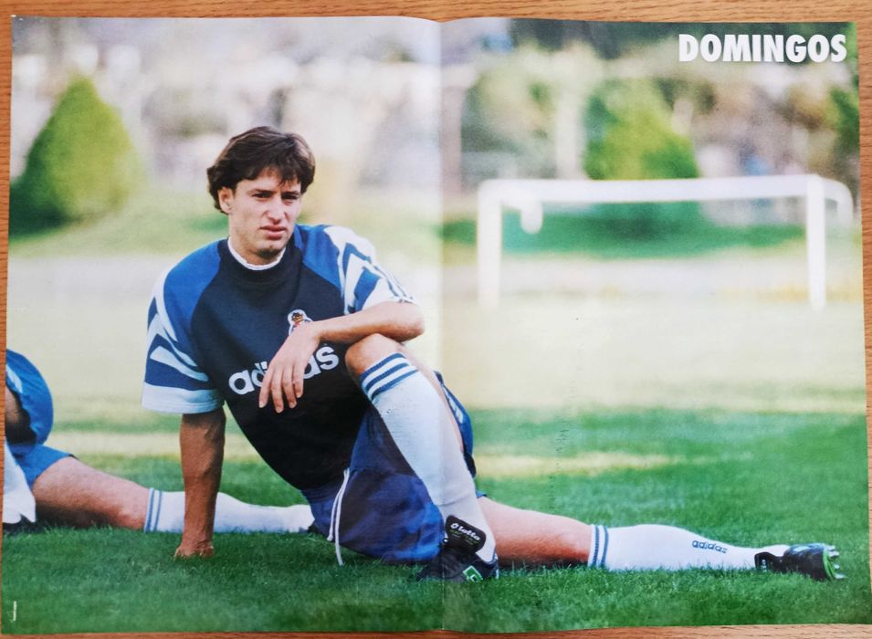 Revista Super Jovem nº149 de 1996 + poster gigante de Domingos Paciência