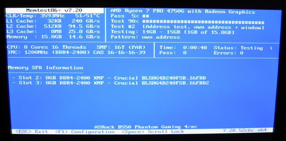 DDR4 2400 16 Gb (2*8GB) CRUCIAL Ballistix  BLS8G4D240FSB.16FBD