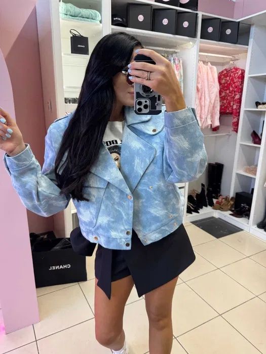 Kurtka  jeansowa La Milla oversize rozmiar uniwersalny